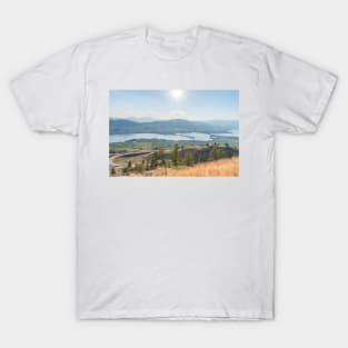 View of Osoyoos From Anarchist Mountain Viewpoint T-Shirt